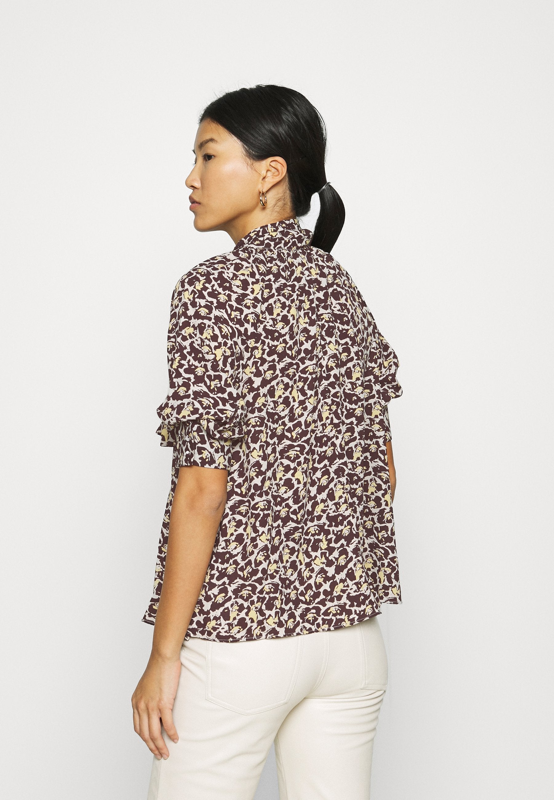 Who What Wear RAGLAN TURTLENECK BLOUSE