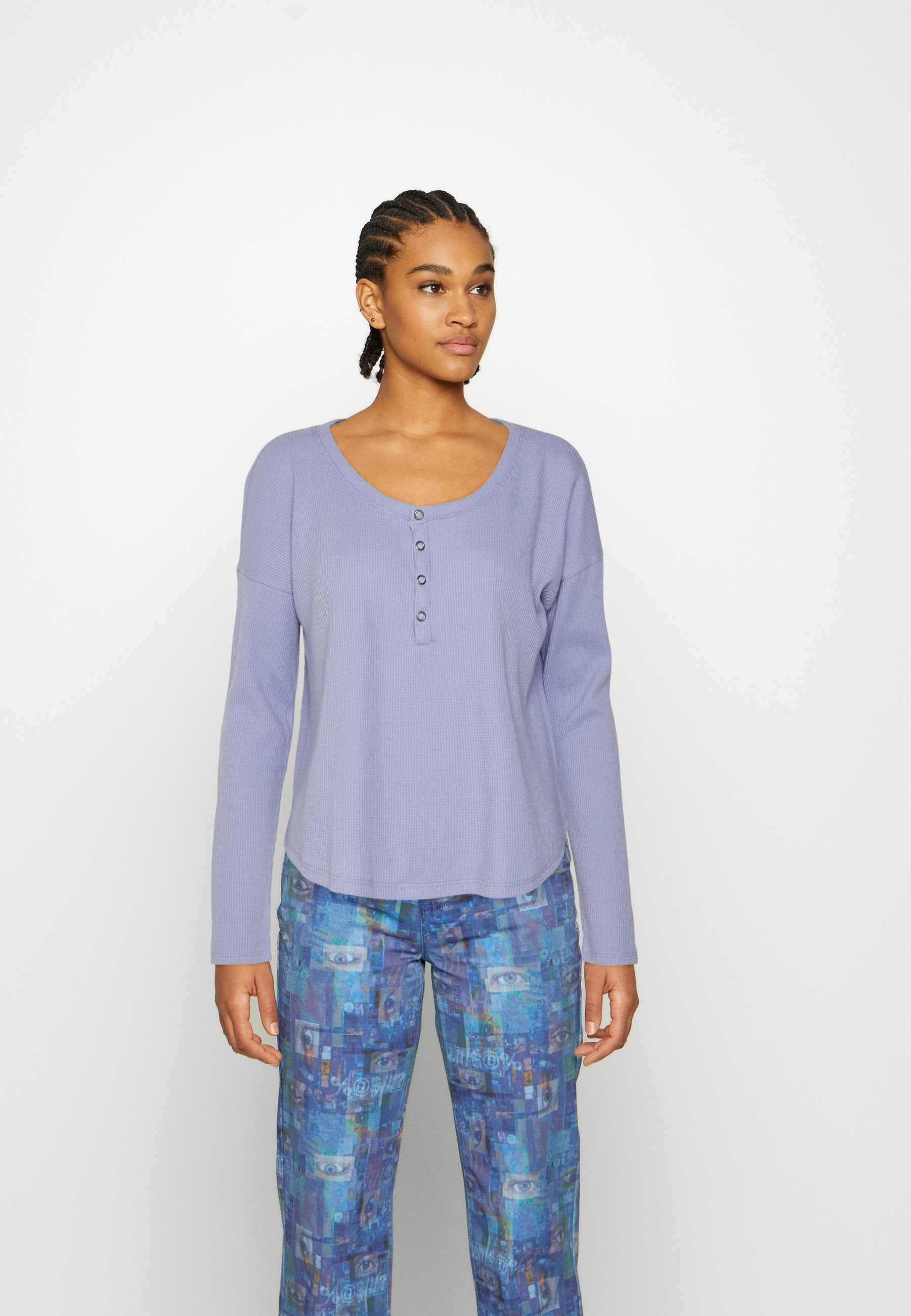 Hollister Co. EASY WAFFLE HENLEY