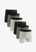 Under Armour 6 PACK - Boxer briefs - schwarz grau