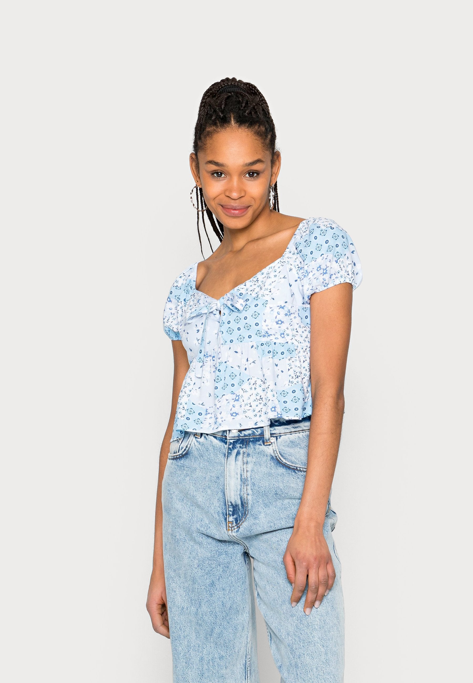 Hollister Co. TIE FRONT BABYDOLL