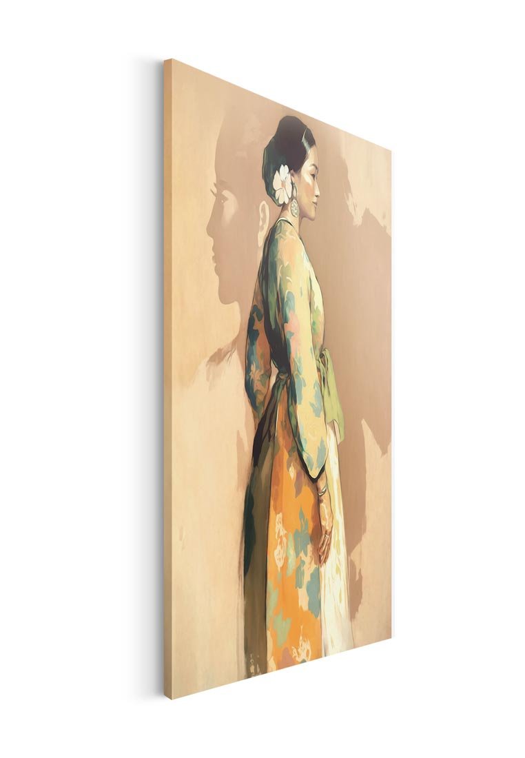 Orange Wallz KIMONO LADY