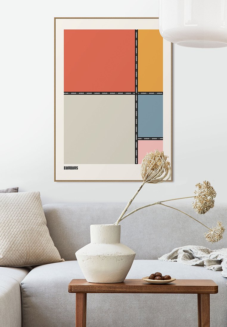 Orange Wallz BAUHAUS PATTERNS
