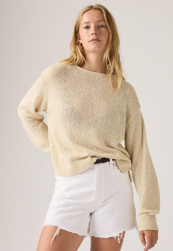 Levi's® LAETITIA BOUCLE PO - Jumper - seedpearl