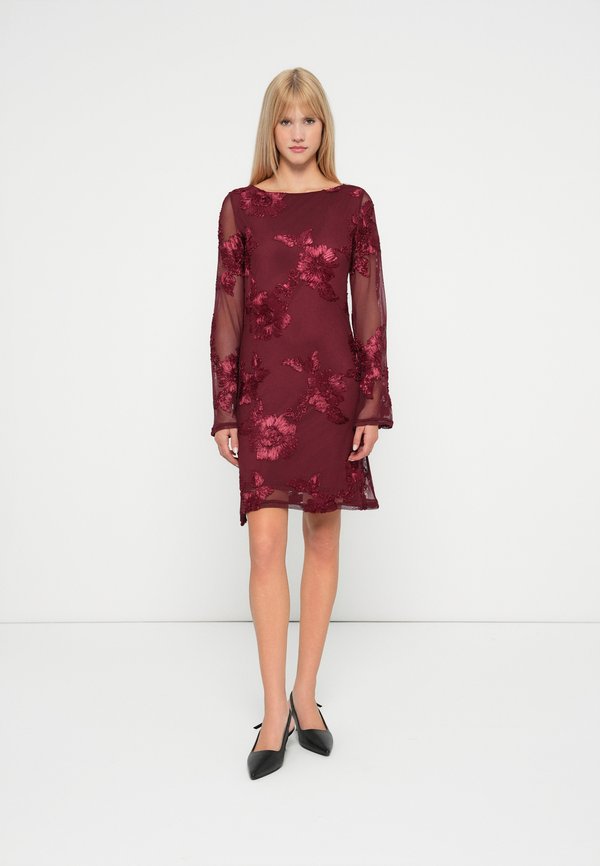 Vero Moda VMMILA Short - Day dress - tawny port