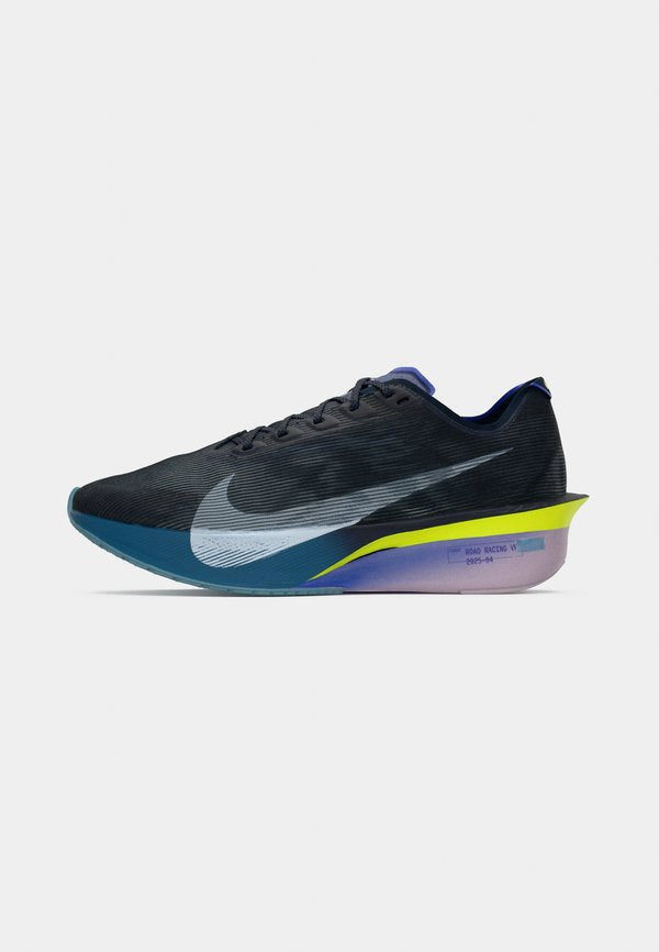 Nike Performance VAPORFLY 4 - Road running shoes - obsidian/white/persian violet/green abyss/doll/volt ice