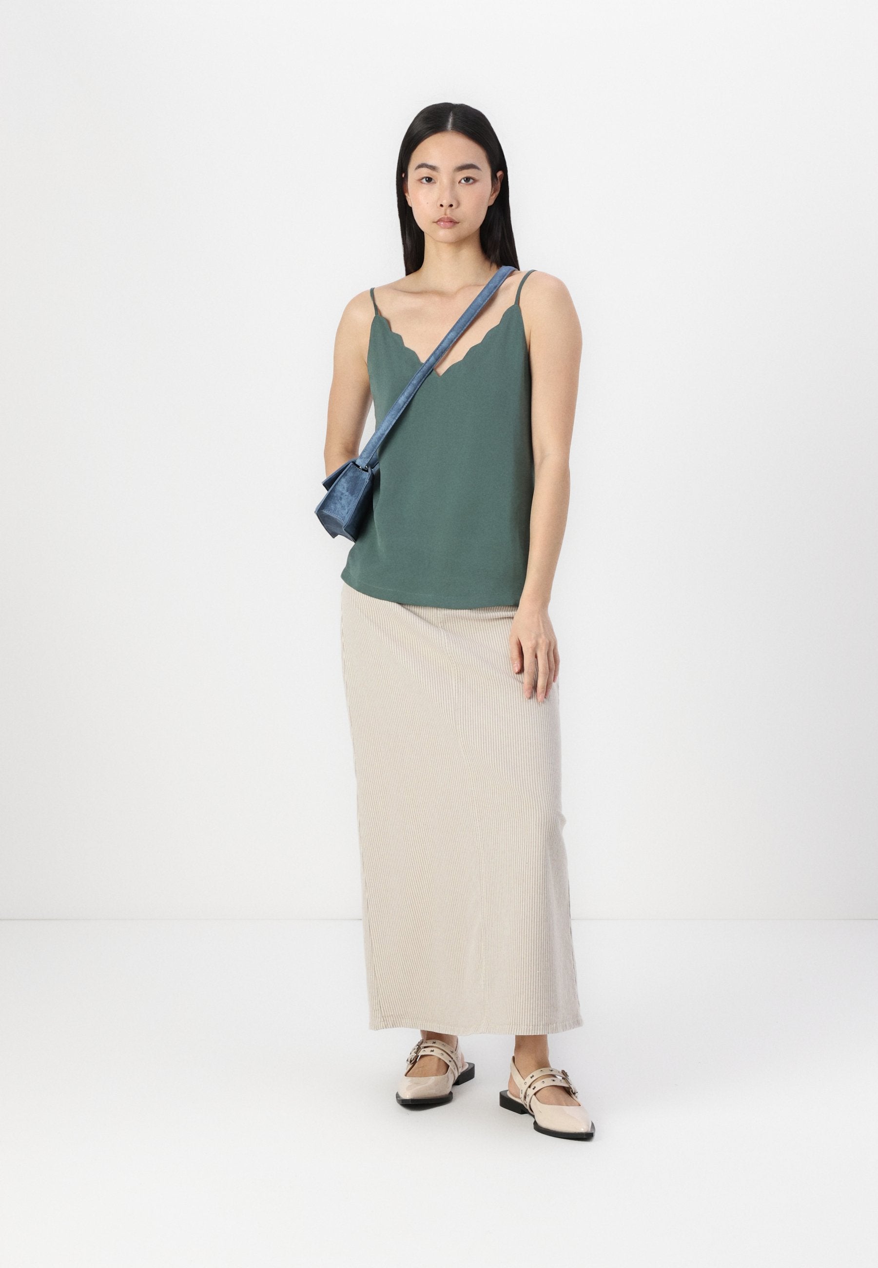 Selected SLFALBA  KRISTA COLUMN SKIRT
