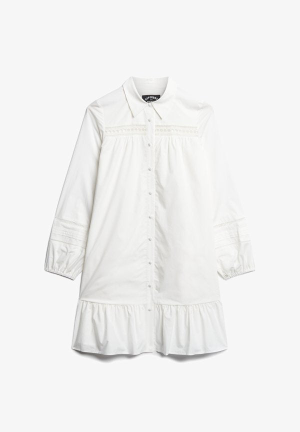 Superdry & Co Shirt dress - chalk white