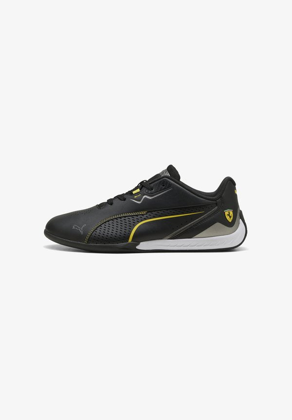 Puma SCUDERIA FERRARI DRIFT CAT 11 SNEAKERS UNISEX - Trainers - black/speed yellow