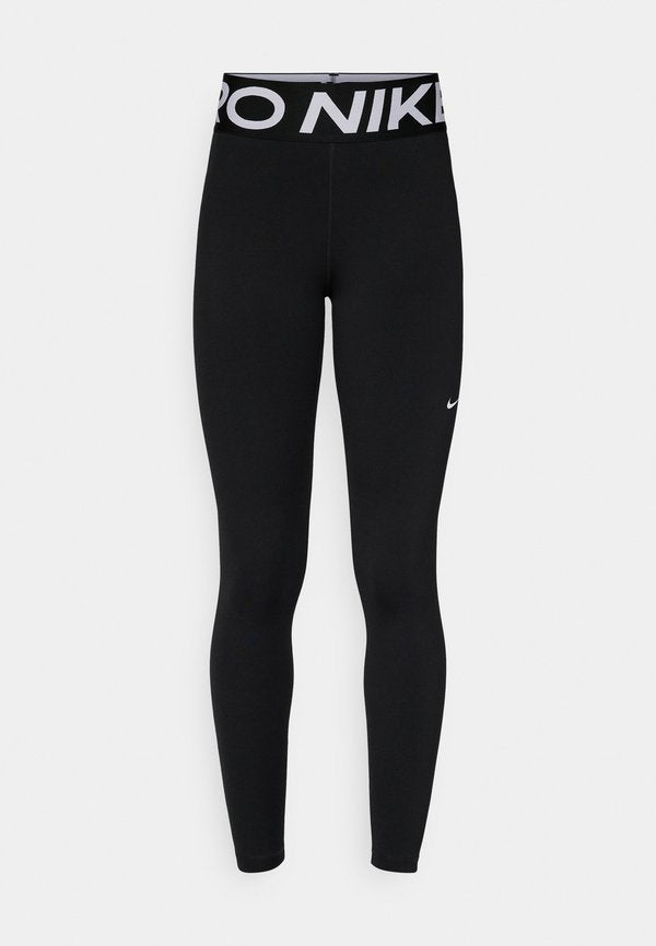 Nike Performance SCULPT TIGHT - Leggings - black/white