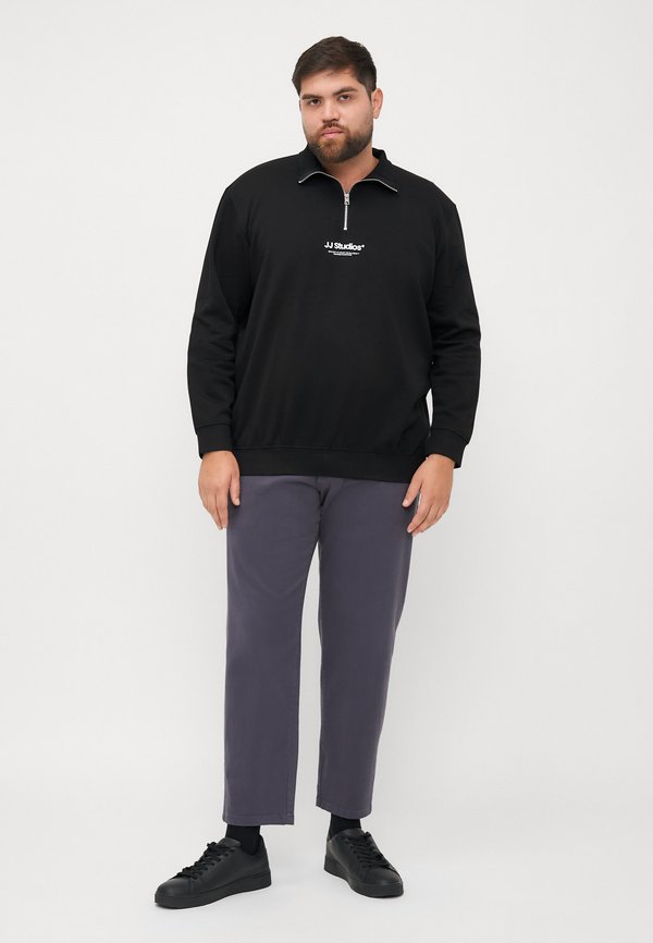 Jack & Jones Half zip Plus Size Printed Half zip