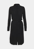 Vero Moda Tall VMSAGA DRESS - Shirt dress - black