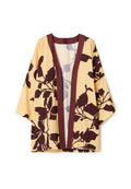 Stefanel OPEN KIMONO WITH PATTERN