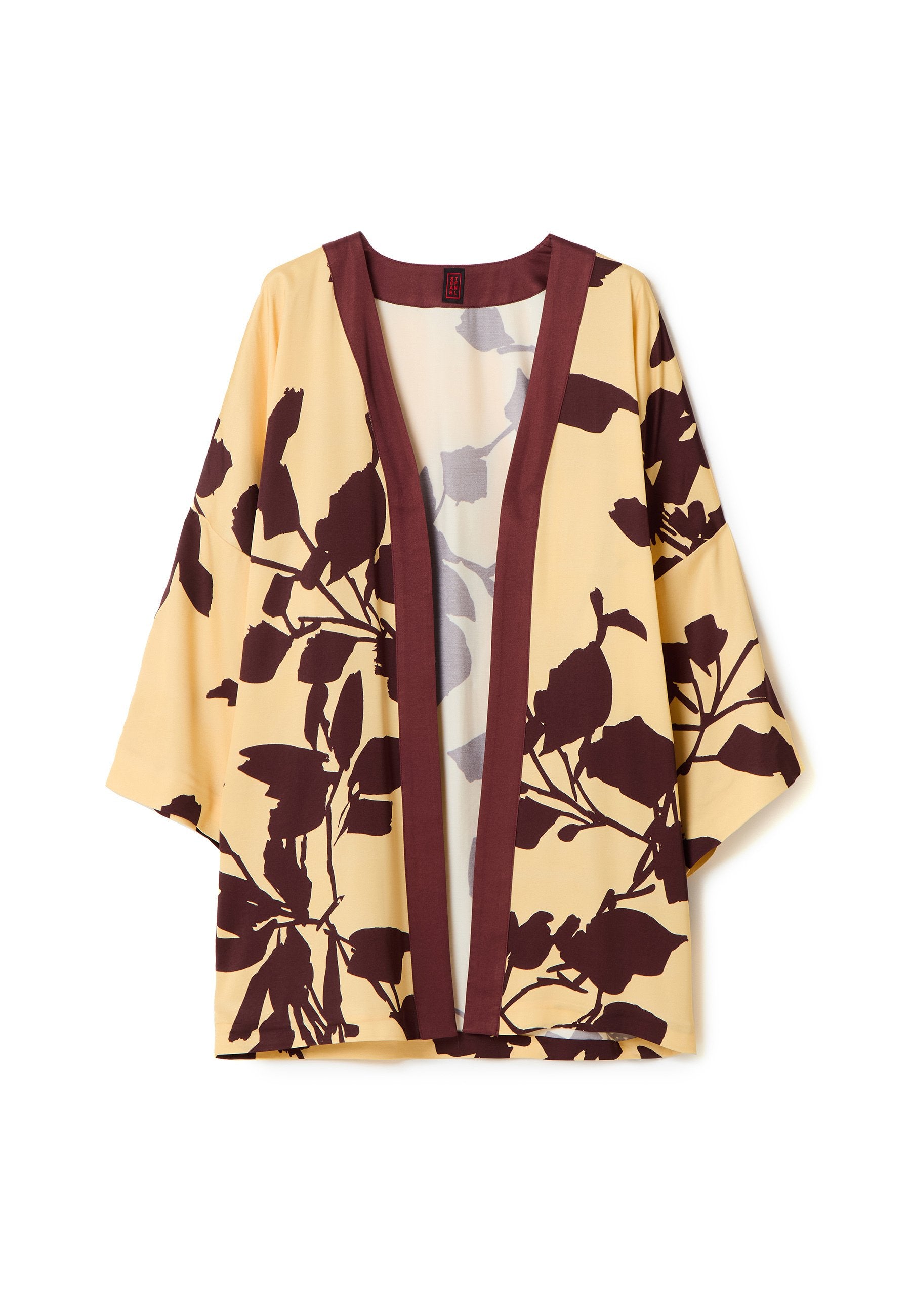 Stefanel OPEN KIMONO WITH PATTERN