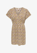 ONLY DRESS ONLMETTE SHORT DRESS - Day dress - dull gold