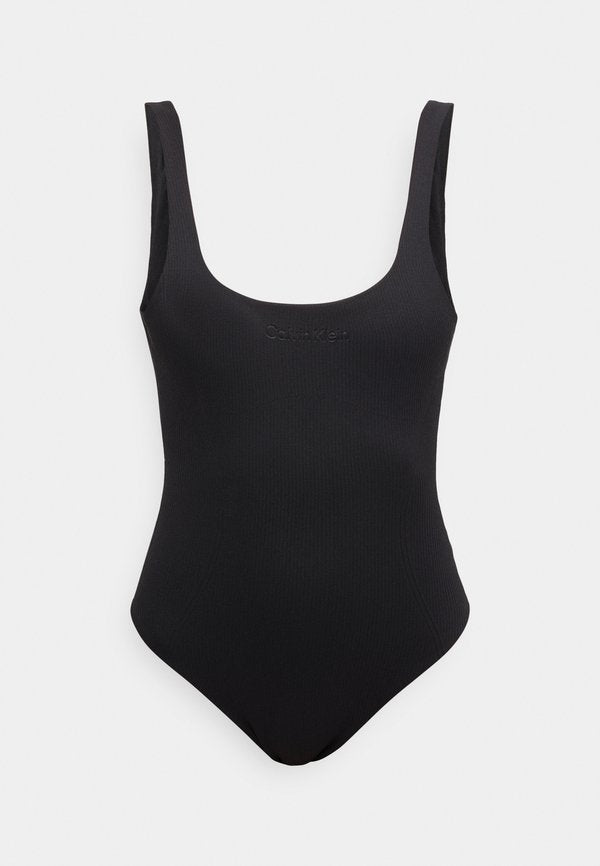 Calvin Klein Swimwear ONE PIECE ICON SWIM - Swimsuit - black