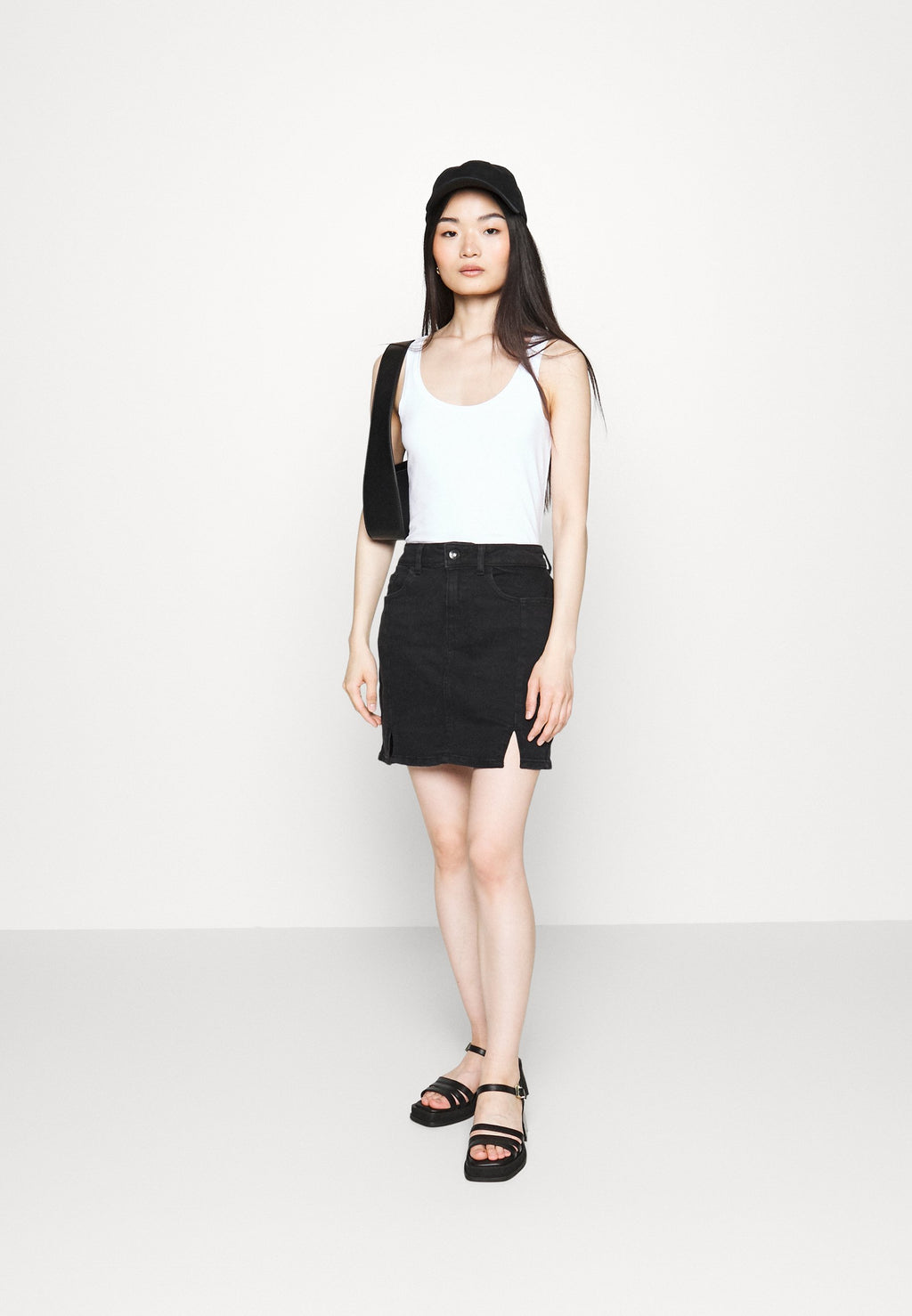 Noisy May Petite NMFLING PLEATED SKIRT