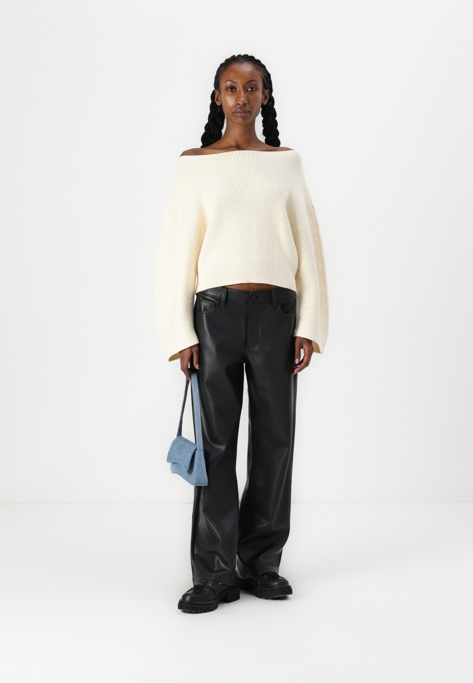 VILA Knitted Boatneck