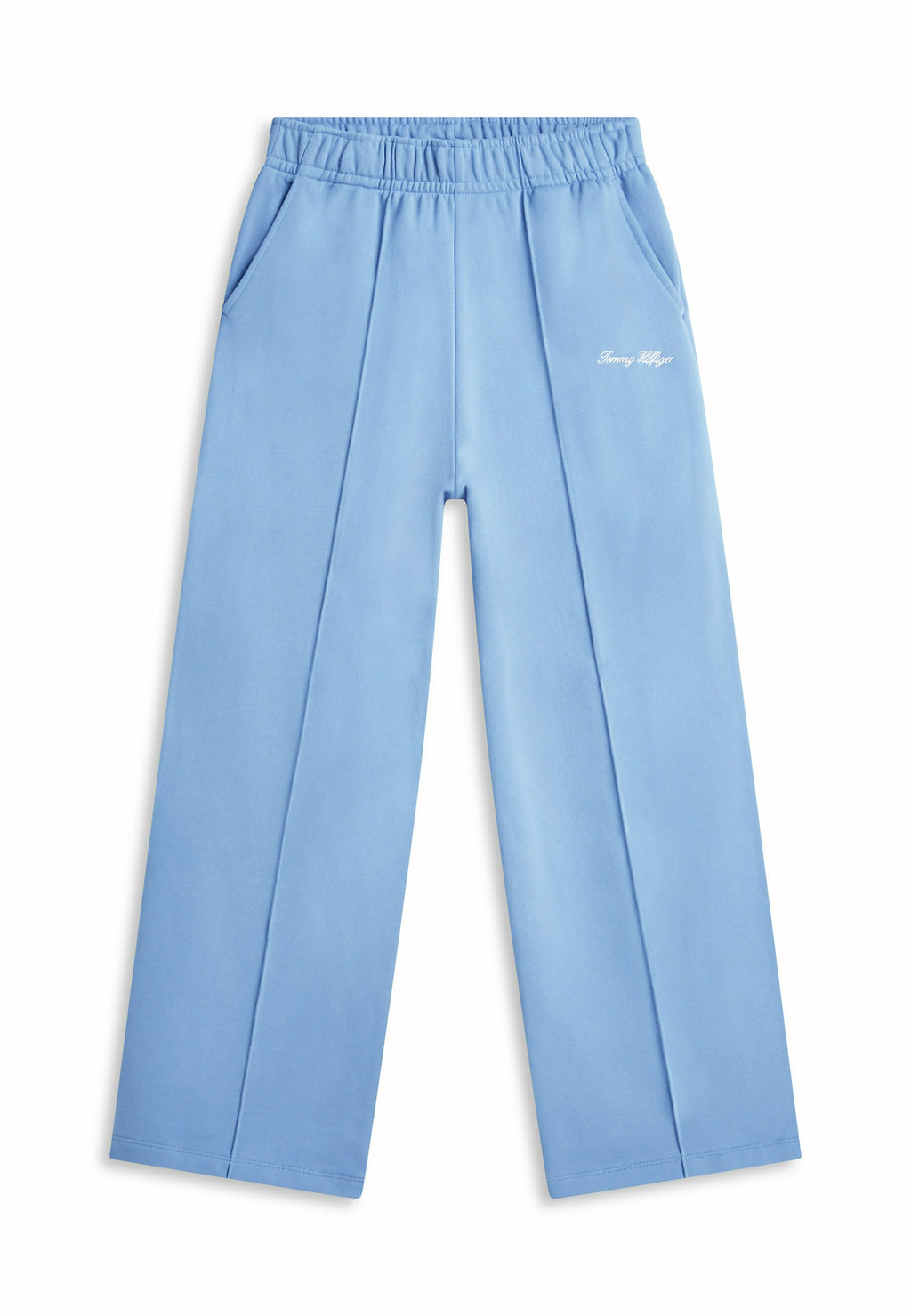 LOGO EMBROIDERY WIDE LEG JOGGERS Media 1