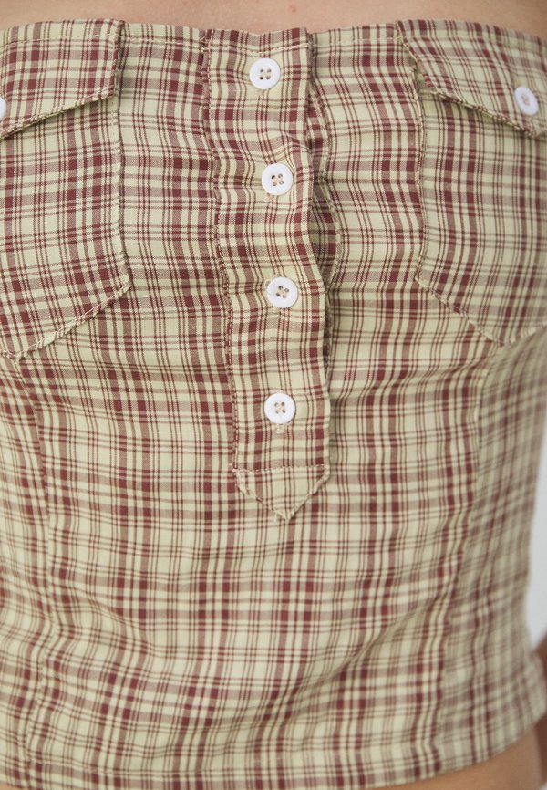 Jaded London CHECKED CORSET