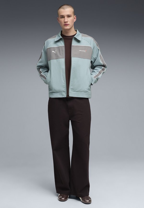 Puma MCLAREN COACH T7 JKT - Training jacket - seafoam