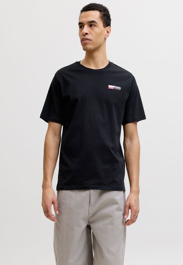 Jack & Jones JWHCORP LOGO TEE PLAY1 SS O-NECK - Basic T-shirt - black