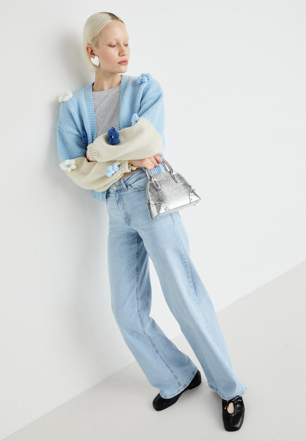 JDY Wide fit JDYFELINA-FINA High waist wide leg fit