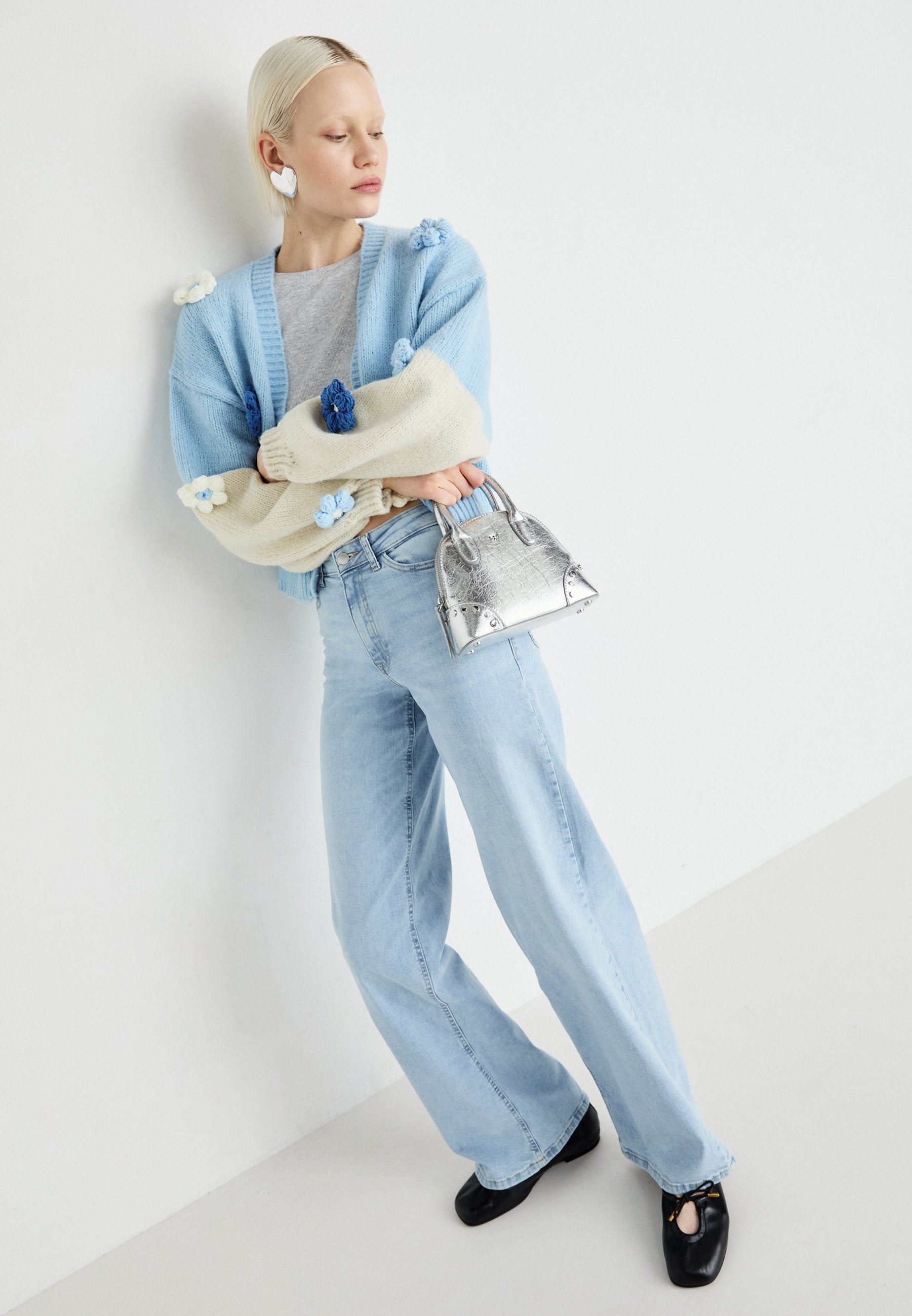 JDY Wide fit JDYFELINA-FINA High waist wide leg fit