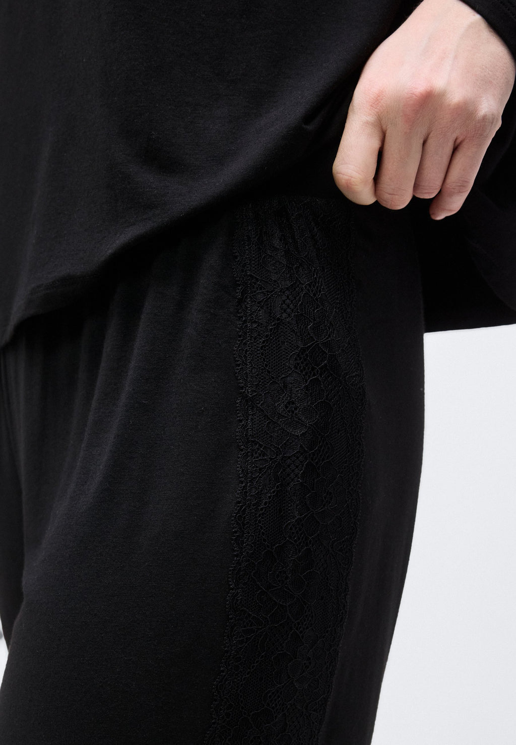 Anna Field MODAL & LACE NIGHTWEAR SET WITH LACE DETAIL