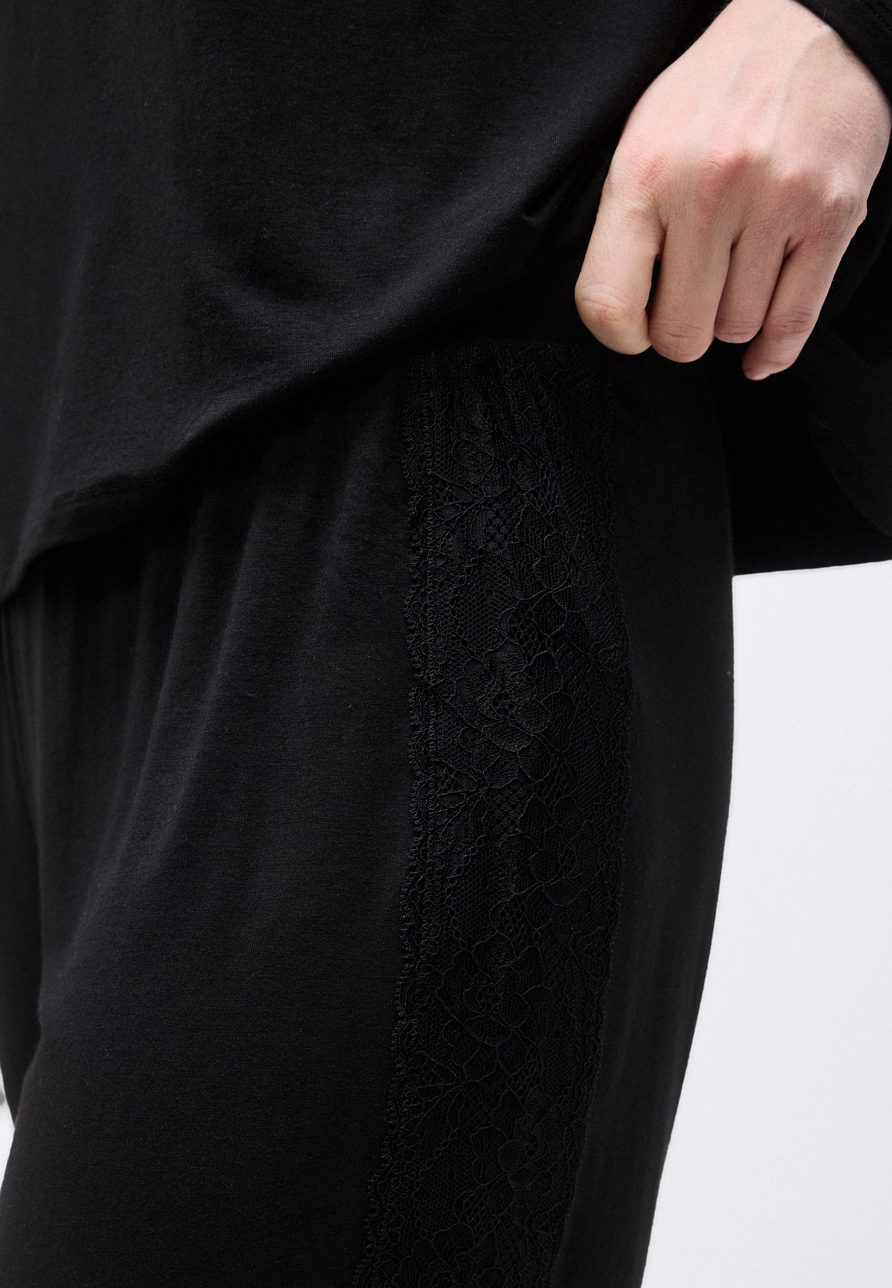 Anna Field MODAL & LACE NIGHTWEAR SET WITH LACE DETAIL