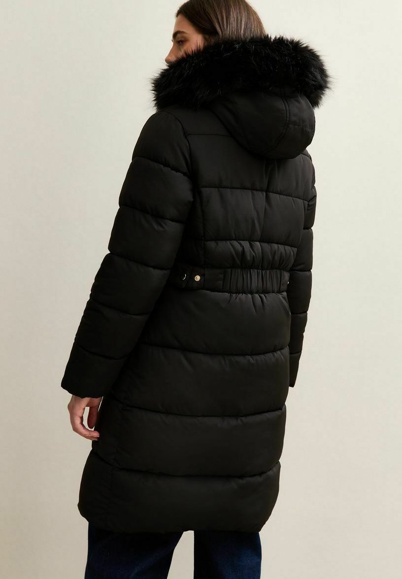 New Look HOODED TIERED LONGLINE PUFFER