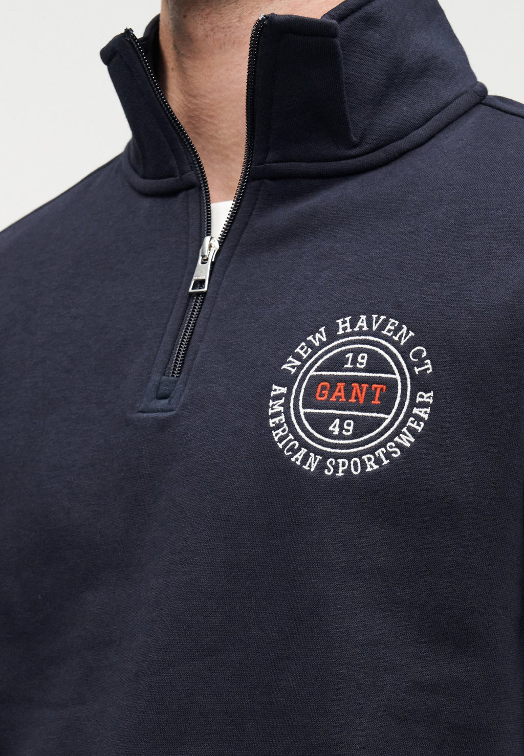GANT GRAPHIC HALF ZIP