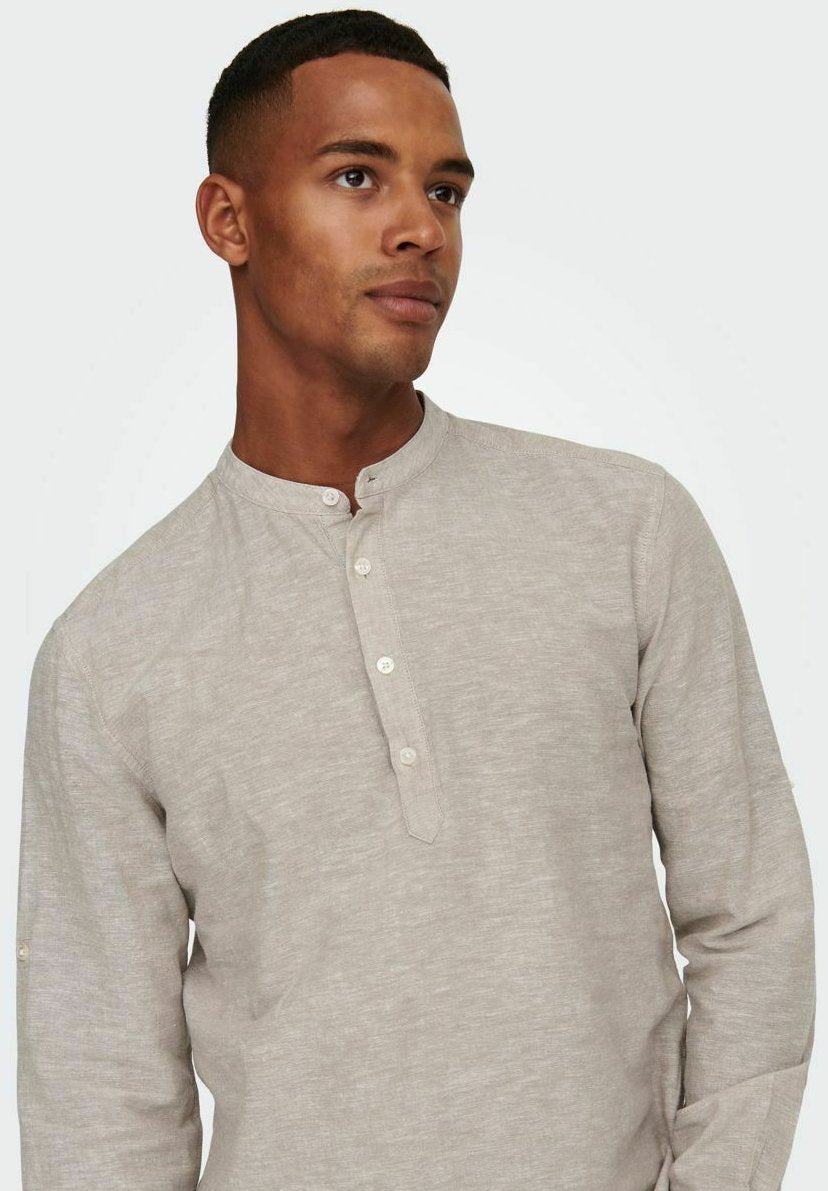 Only & Sons ONSCAIDEN HALF PLACKET