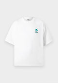 adidas Originals VEGGIE CHARACTERS GRAPHIC OVERSIZED TEE UNISEX - Print T-shirt - white