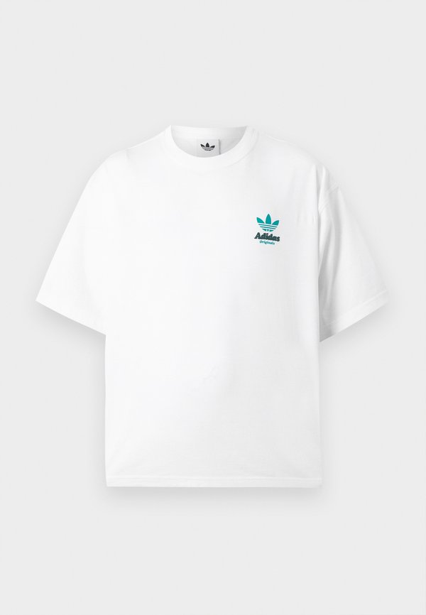 adidas Originals VEGGIE CHARACTERS GRAPHIC OVERSIZED TEE UNISEX - Print T-shirt - white