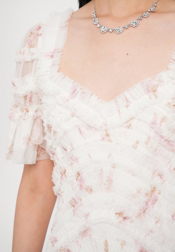 Needle & Thread MAGNOLIA DITSY AMARA RUFFLE GOWN