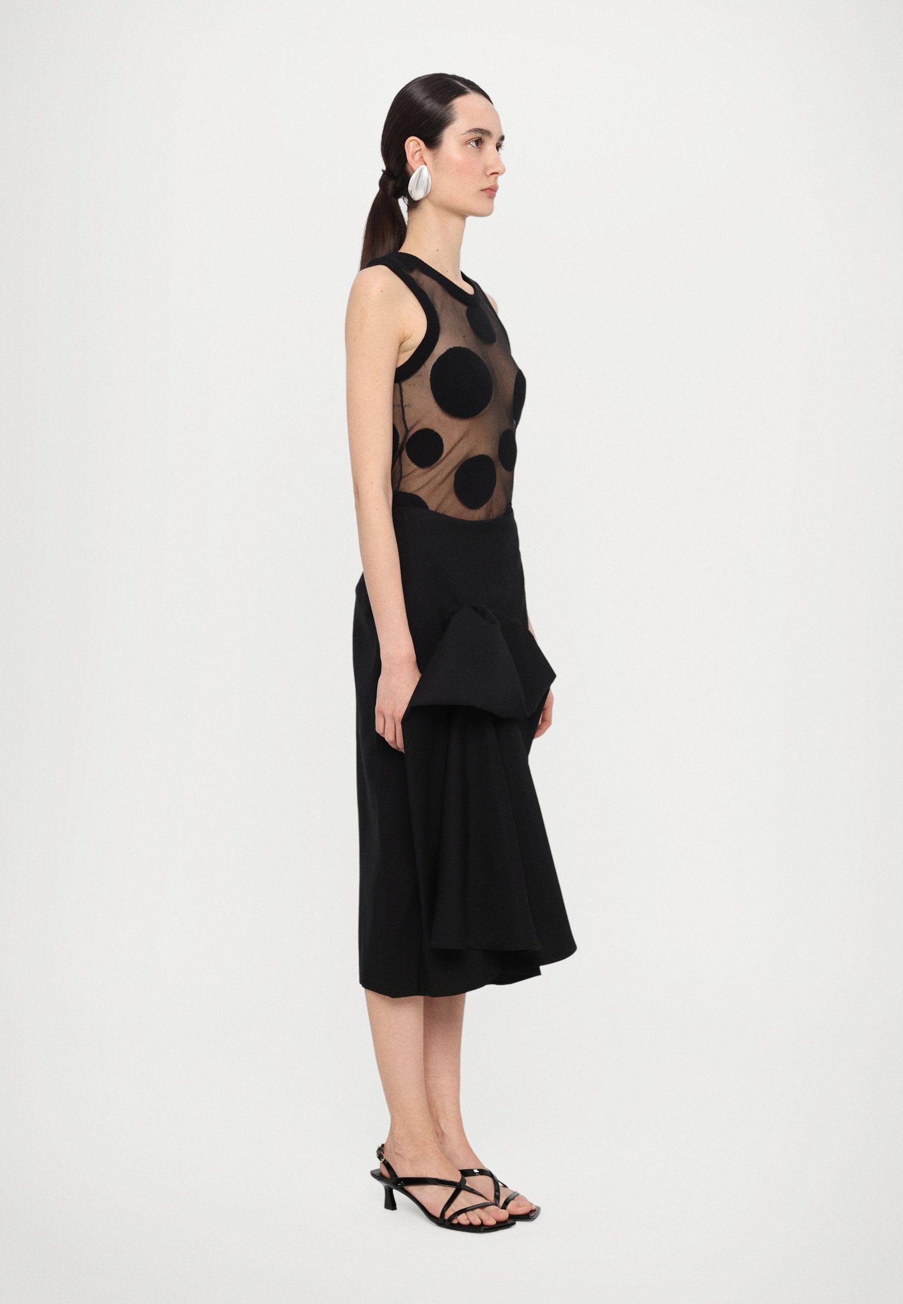 Viktor&Rolf TUCK UP FITTED SKIRT