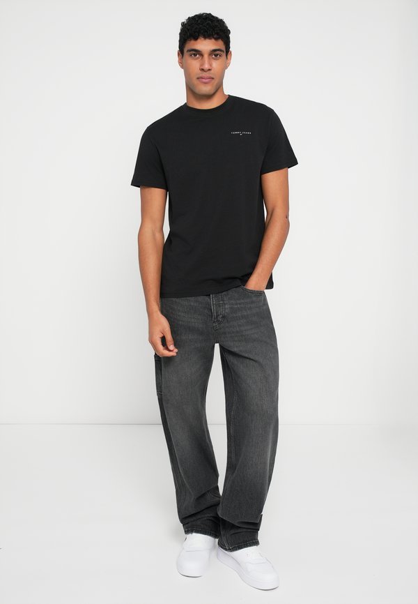 Tommy Jeans 2-PACK LINEAR LOGO SLIM JERSEY T-SHIRTS