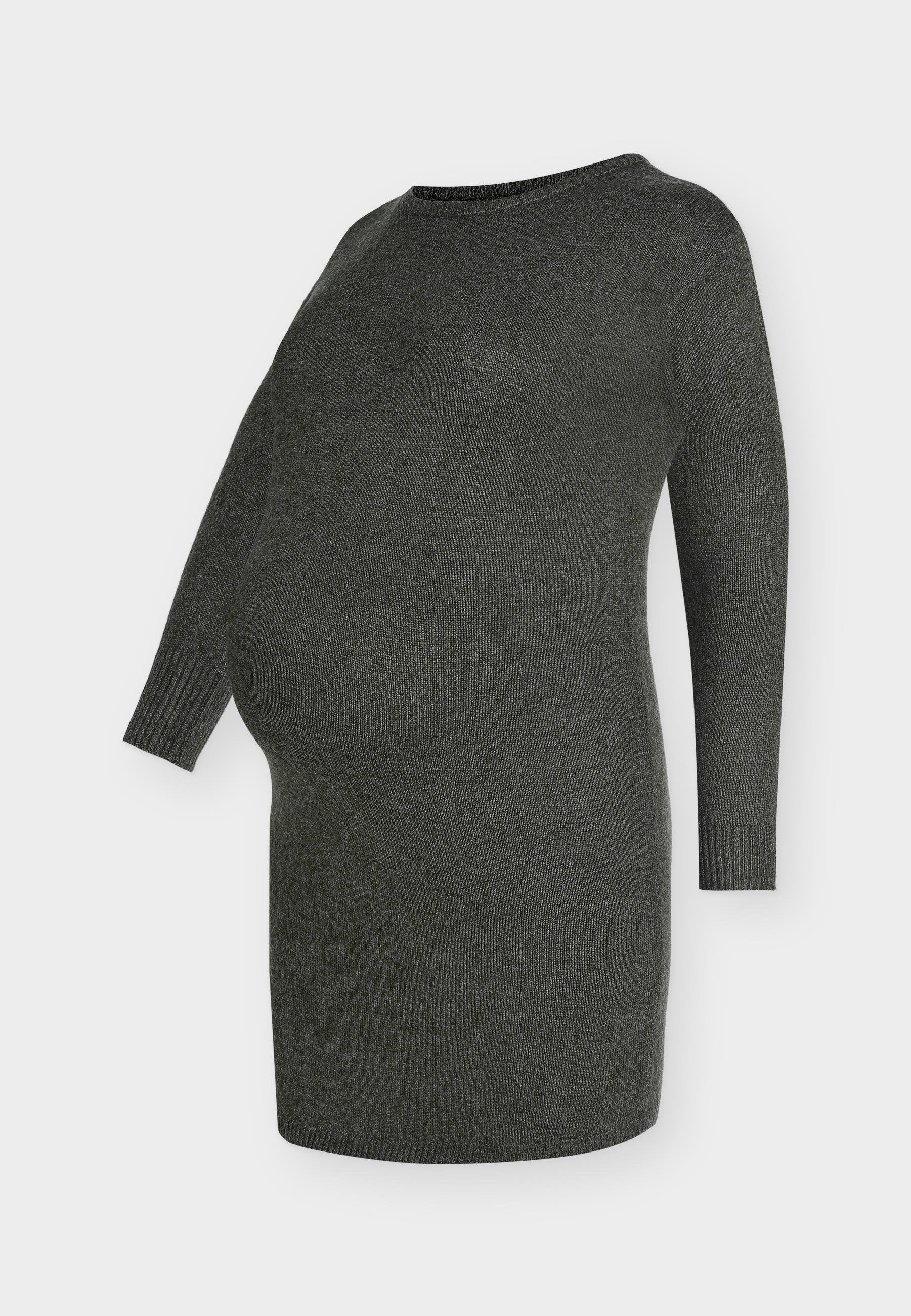 ONLY MATERNITY OLMHILIDA L/S O-NECK ABK DRESS KNT