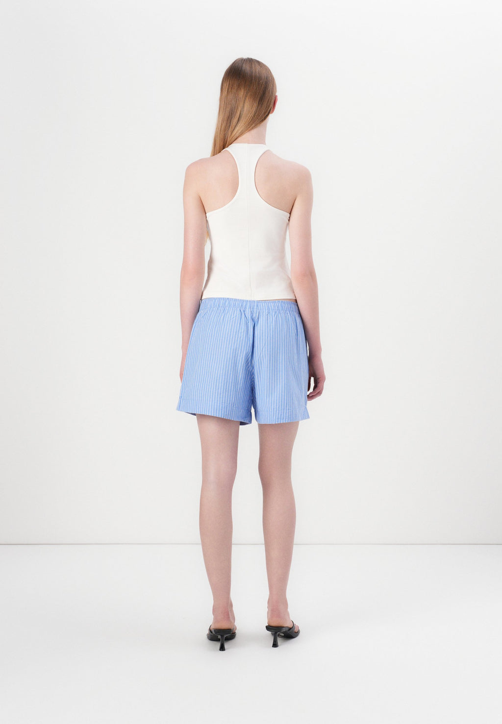 Abercrombie & Fitch PULL ON SHORT YELLOW STRIPE