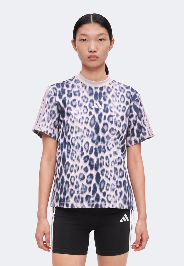 adidas Sportswear Print T-shirt - multicolor/ice purple
