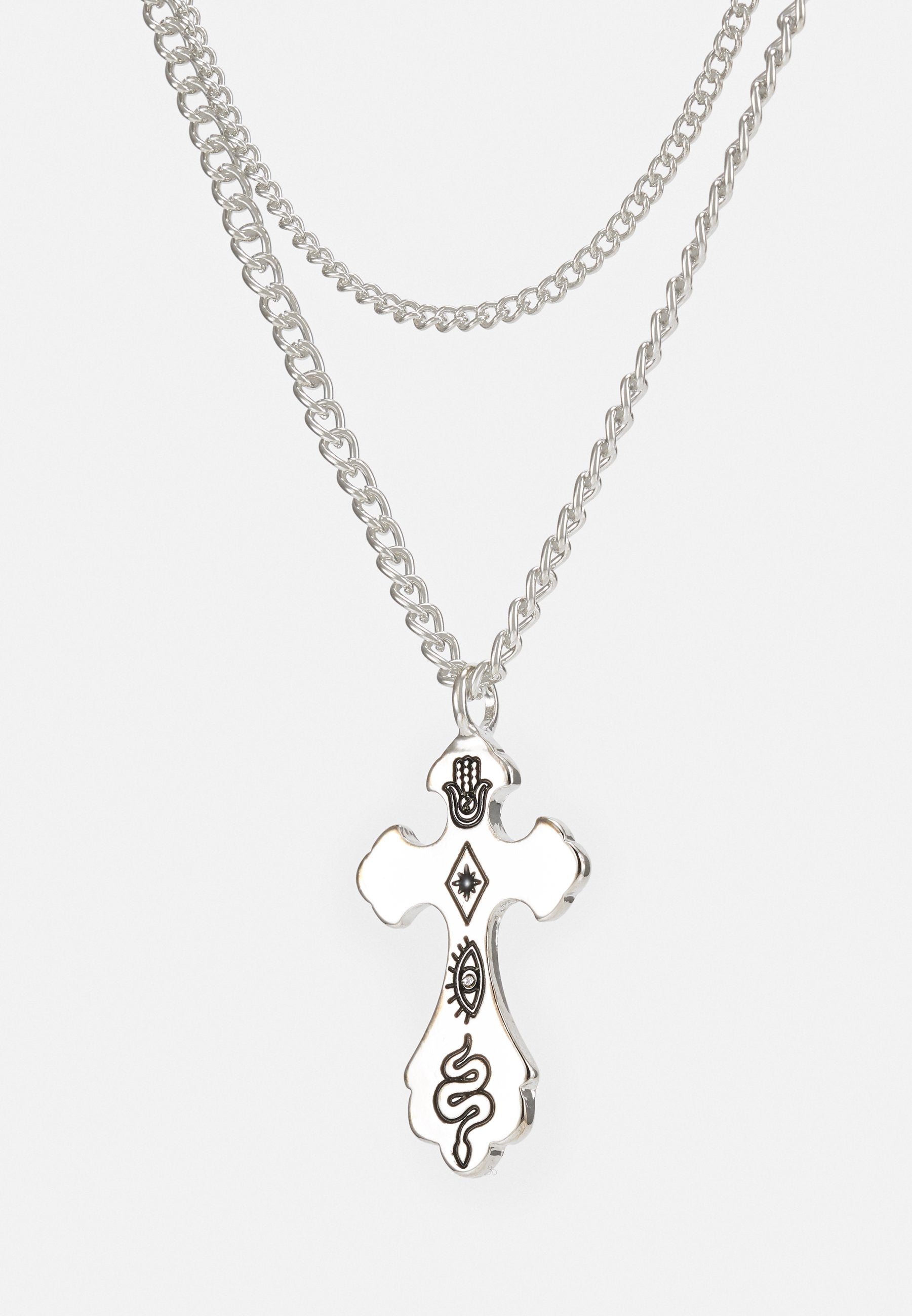 River Island SUM ENGRAVED CROSS UNISEX
