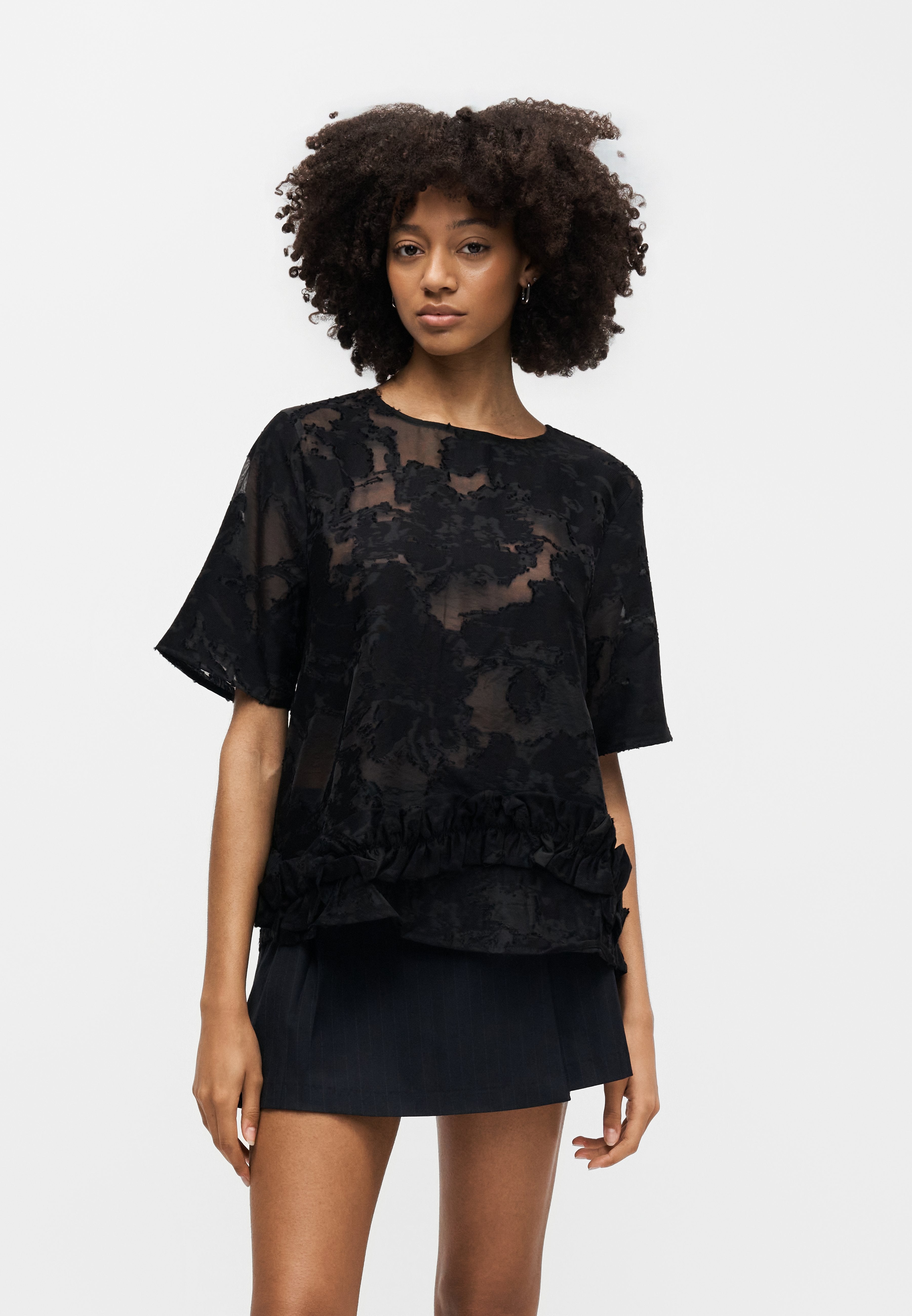Selected SLFLINA RELAXED RUFFLE