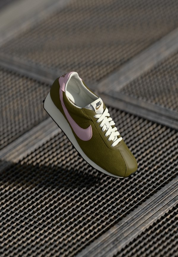 Nike Sportswear LD 1000 SE - Trainers - olive flak/pink foam/sail/black