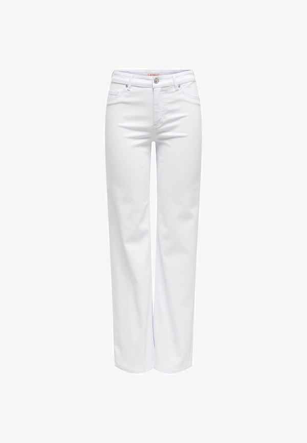 ONLY Straight fit ONLBLUSH Mid waist - Straight leg jeans - white