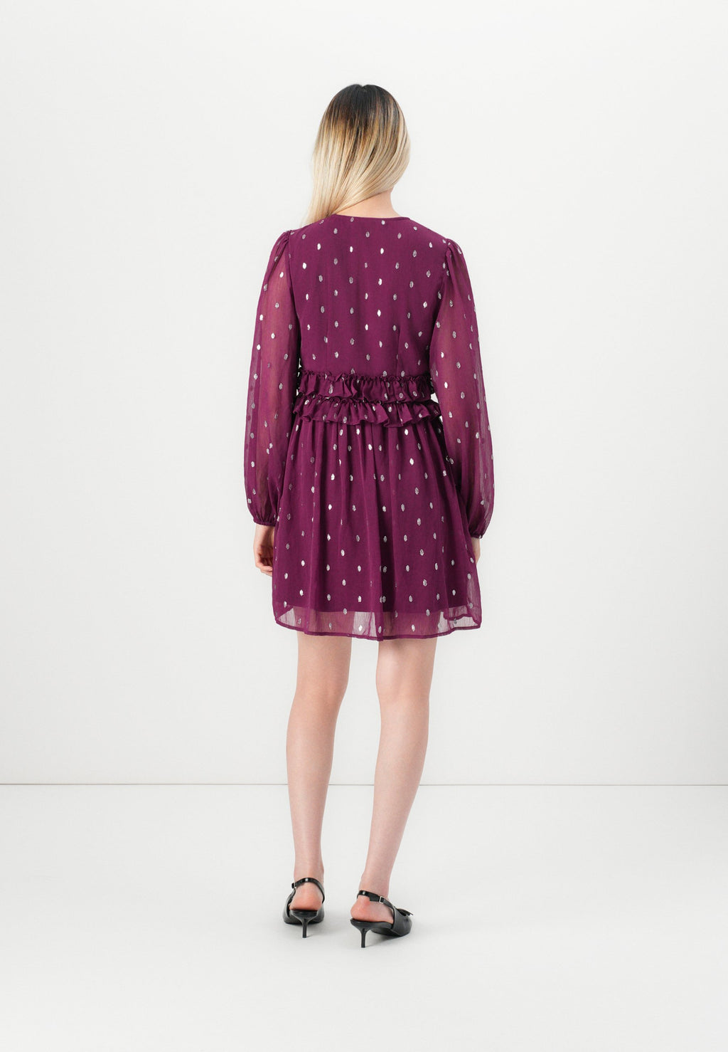 VILA VITOMMI V NECK DRESS