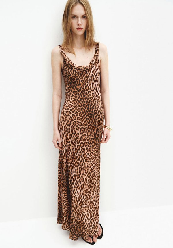 Mango ADULT - Maxi dress - beige