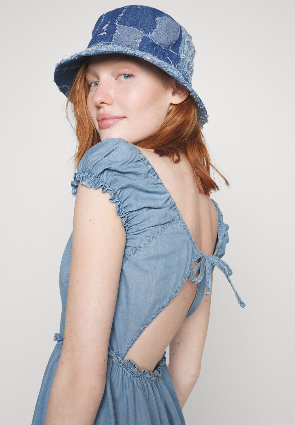 ONLY SMOCK STRING DRESS