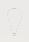 Calvin Klein DUALITY - Necklace - silver-coloured/gold-coloured