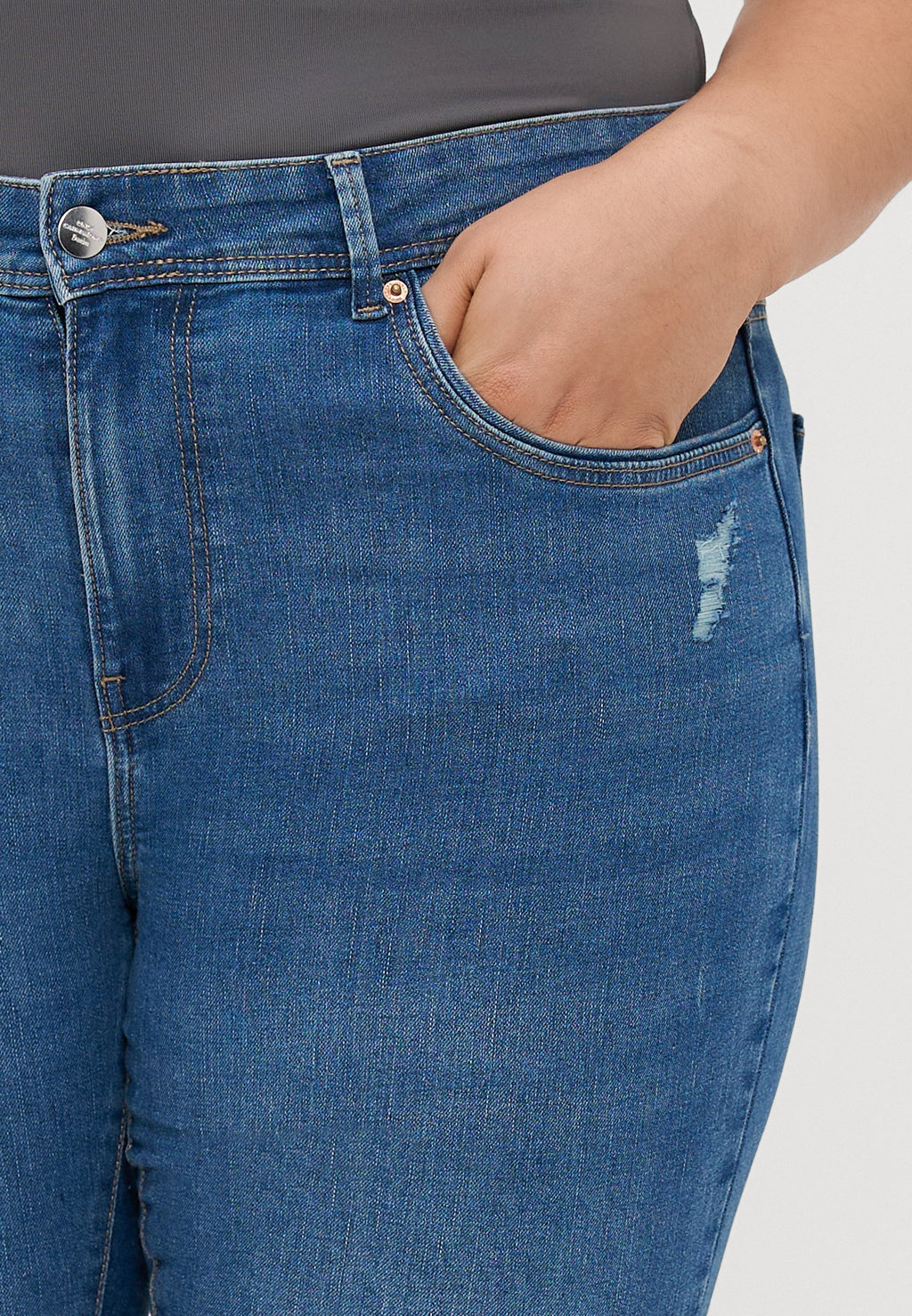 Skinny fit CARSALLY Mid waist Media 5