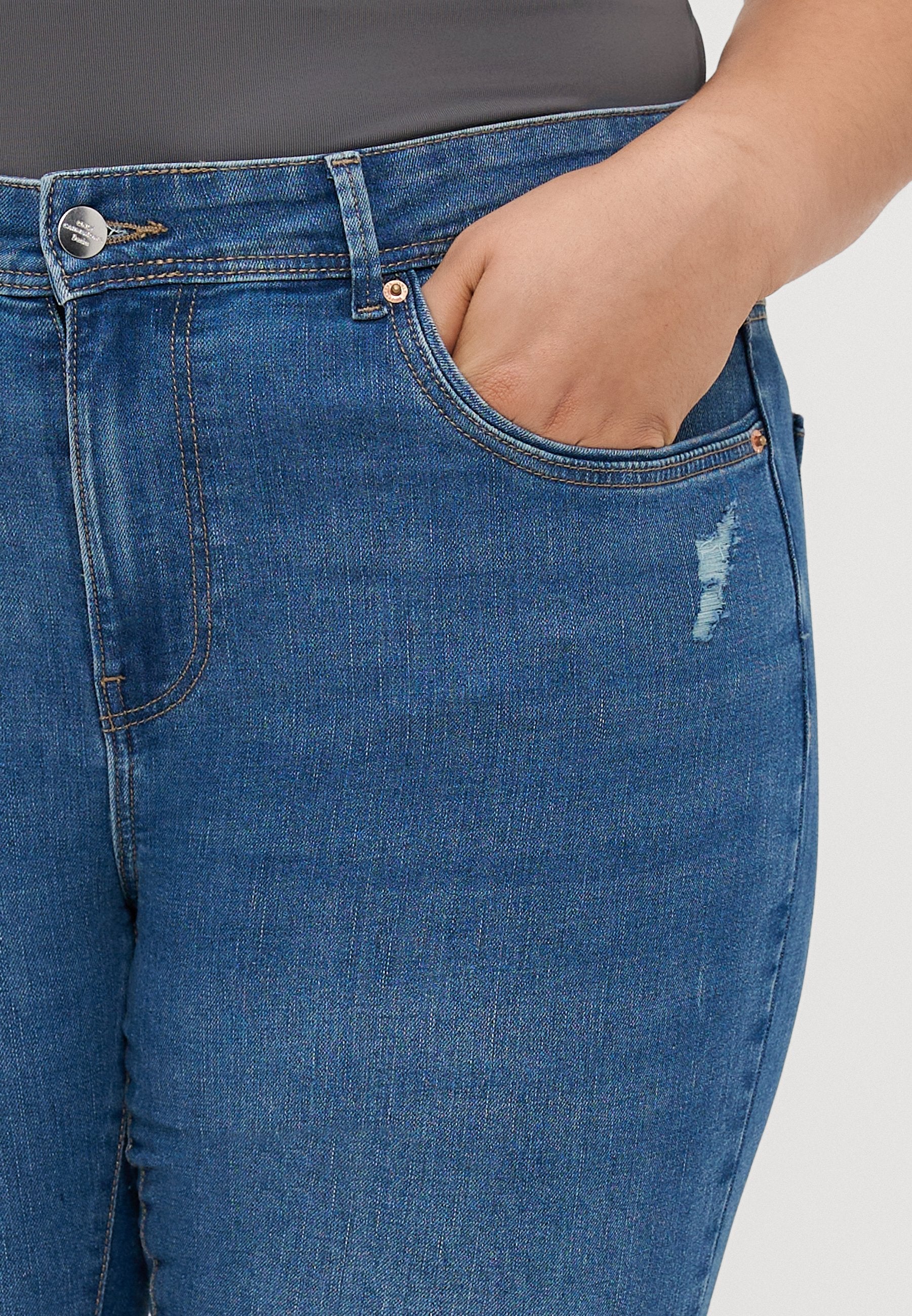 Skinny fit CARSALLY Mid waist Media 5